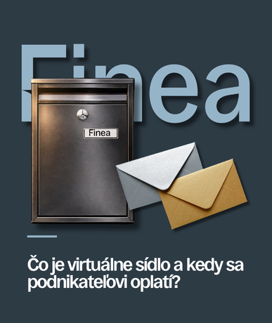 Virtuálne sídlo Finea v Košiciach s preberaním firemnej pošty