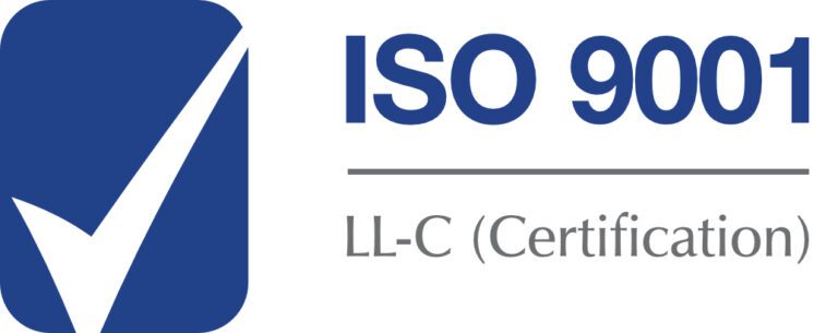 Logo ISO 9001 LL-C Certification pre Finea