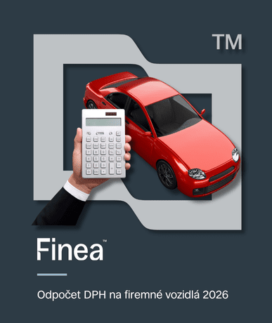 Odpočet DPH na firemné vozidlá 2026 - kalkulačka a auto ako symbol výpočtu dane